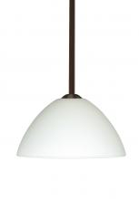  1TT-420107-BR - Besa Tessa Stem Pendant Bronze White 1x75W Medium Base