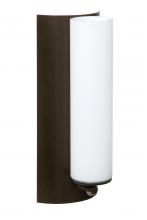  1WE-118607-BR - Besa Wall Metro Bronze Opal Matte 1x60W B10