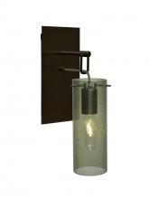  1WP-JUNI10MS-BR - Besa Juni 10 Wall Pendant, Moss Bubble, Bronze Finish, 1x60W Medium Base