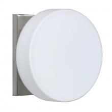  1WS-773807-LED-SN - Besa Wall Ciro Satin Nickel Opal Matte 1x5W LED