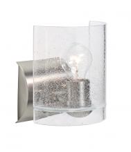  1WZ-CELTICBB-SN - Besa, Celtic Wall Sconce, Bubble, Satin Nickel Finish, 1x60W Medium Base