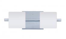  2WS-787307-CR - Besa Wall Paolo Chrome Opal Matte 2x50W G9