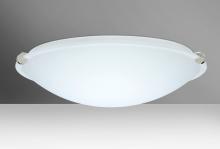  968007-LED-PN - Besa Ceiling Trio 20 Polished Nickel White 3x11W LED