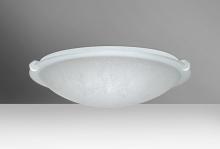  9681ST-LED-WH - Besa Ceiling Trio 16 White Stucco 2x11W LED