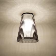  DIONSMC-BK - Dion Ceiling, Smoke Shade, Black Finish, 1x60W E26 Base