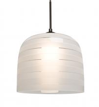  J-MITZI10FR-LED-BR - Besa Mitzi 10 Cord Pendant