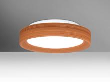  PELLA13CHC-LED - Besa Pella 13 Ceiling, Cherry, 1x16W LED