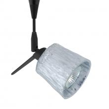  RSP-5145SF-BK - Besa, Nico 3 Spotlight, Clear Stone, Black Finish, 1x50W MAX GU5.3 Base