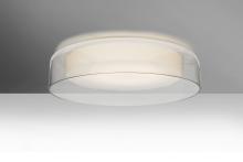  TANGO15CLC-LED - Besa Tango 15 Ceiling, Clear/Opal Matte, 1x17W LED