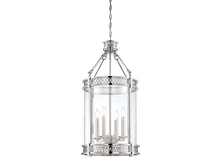  3-7172-4-109 - Polished Nickel Foyer Hall Pendant