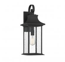  5-451-BK - Hancock 1-Light Outdoor Wall Lantern in Matte Black