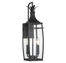  5-766-BK - Montpelier 2-Light Outdoor Wall Lantern in Matte Black