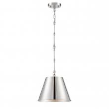  7-232-1-109 - Alden 1-Light Pendant in Polished Nickel