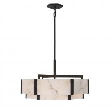  7-2333-6-50 - Orleans 6-Light Pendant in Black Cashmere