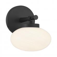  9-1050-1-BK - Barrow 1-Light Wall Sconce in Matte Black