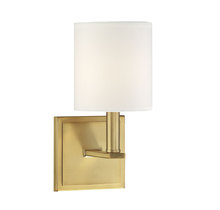  9-1200-1-322 - Waverly 1-Light Wall Sconce in Warm Brass