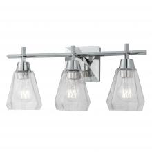  8283-PN-CL - Arctic Vanity Light - Polished Nickel