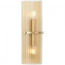  P710136-205 - Seville Collection Two-Light Soft Gold Contemporary Wall Sconce