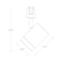  H-7012-CS-BK - Ocularc 7012 - 5CCT Track Luminaire