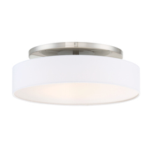  FM-13120-BN - MANHATTAN Semi-Flush Mount Light