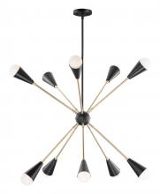  11268BKSBR/BUL - Lovell-Multi-Light Pendant