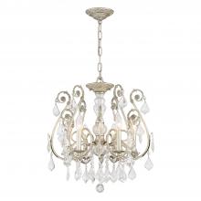  5115-OS-CL-MWP - Regis 6 Light Hand Cut Crystal Olde Silver Chandelier