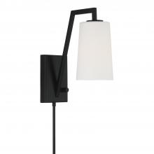  AVO-B4201-MK - Avon 1 Light Matte Black Task Sconce