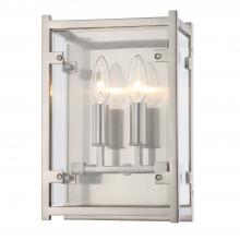  DAN-8792-BN - Danbury 2 Light Brushed Nickel Sconce