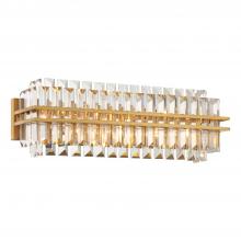  HAY-1413-AG - Hayes 4 Light Aged Brass Sconce