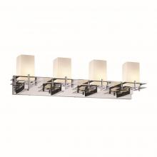  FSN-8174-15-OPAL-CROM - Metropolis 4-Light Bath Bar