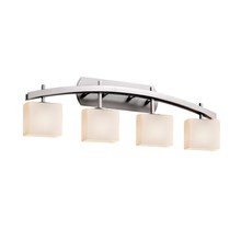  FSN-8594-55-OPAL-NCKL - Archway 4-Light Bath Bar