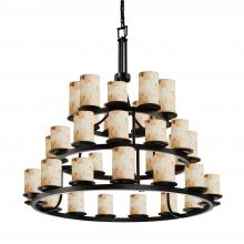  ALR-8712-10-DBRZ - Dakota 36-Light 3-Tier Ring Chandelier