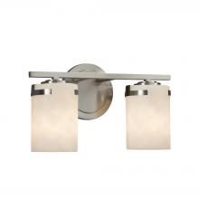  CLD-8452-10-NCKL - Atlas 2-Light Bath Bar