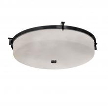  CLD-8987-MBLK - Era 21" Round Flush-Mount