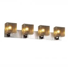  FSN-8924-55-MROR-NCKL - Modular 4-Light Bath Bar