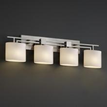  FSN-8704-20-OPAL-NCKL - Aero 4-Light Bath Bar