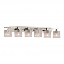  FSN-8706-30-SEED-NCKL - Aero 6-Light Bath Bar