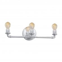  NSH-8463-CROM - Bronx 3-Light Bath Bar