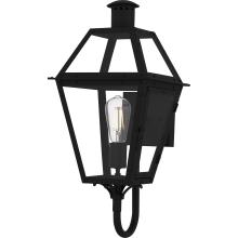  RO8410EK - Rue De Royal 1-Light Earth Black Outdoor Wall Lantern