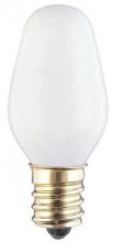  0479500 - 4W C7 Incandescent White E12 (Candelabra) Base, 120 Volt, Card, 4-Pack