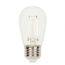  5281000 - 1W S14 Filament LED Clear 2700K E26 (Medium) Base, 120 Volt, Card