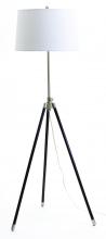 House of Troy TR201-SN - Tripod Adjustable Floor Lamp