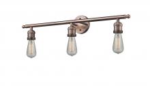  204-AC-LED - Bare Bulb 3 Light Bath Vanity Light