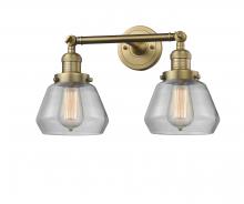  208-BB-G172-LED - Fulton - 2 Light - 17 inch - Brushed Brass - Bath Vanity Light