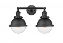  208-BK-HFS-62-BK - Hampden - 2 Light - 18 inch - Matte Black - Bath Vanity Light