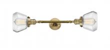  208L-BB-G172-LED - Fulton - 2 Light - 7 inch - Brushed Brass - Bath Vanity Light