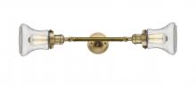  208L-BB-G192-LED - Bellmont - 2 Light - 6 inch - Brushed Brass - Bath Vanity Light