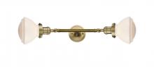  208L-BB-G321-LED - Olean - 2 Light - 7 inch - Brushed Brass - Bath Vanity Light