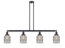  214-BK-G262 - Stanton - 4 Light - 51 inch - Matte Black - Stem Hung - Island Light