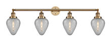  215-BB-G165 - Geneseo - 4 Light - 43 inch - Brushed Brass - Bath Vanity Light